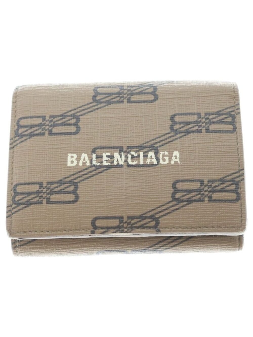 Balenciaga BB Monogram Logo Wallet